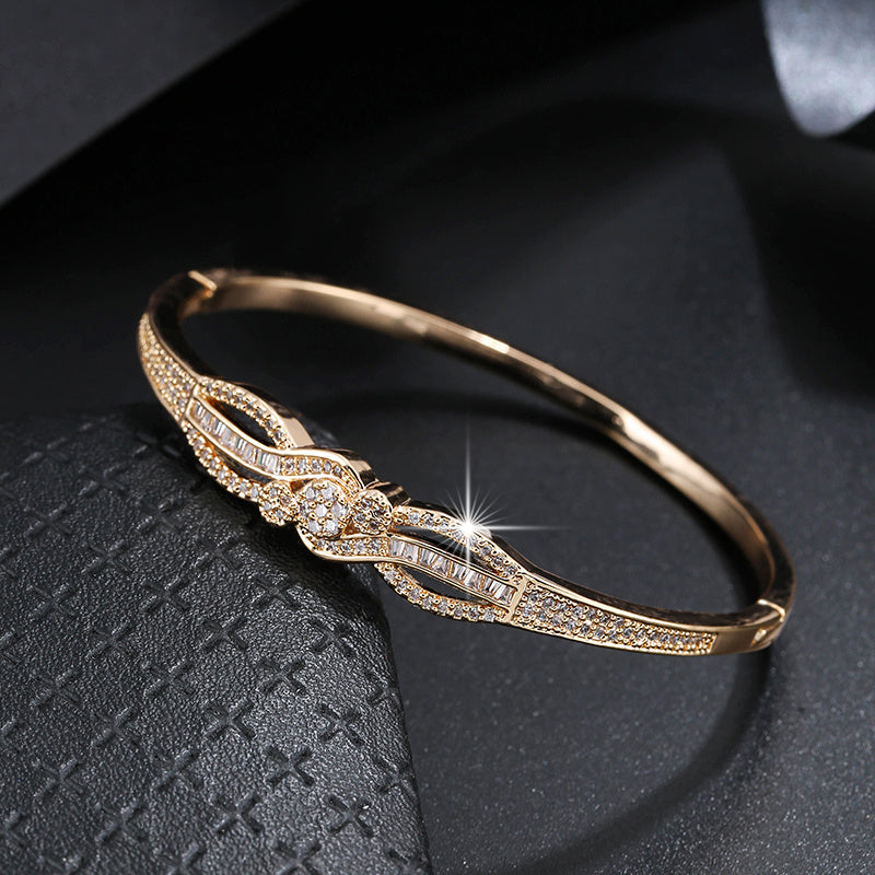 Bague raffinée étincelante