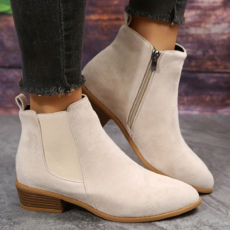 Bottines à bout pointu