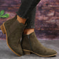 Bottines à bout pointu
