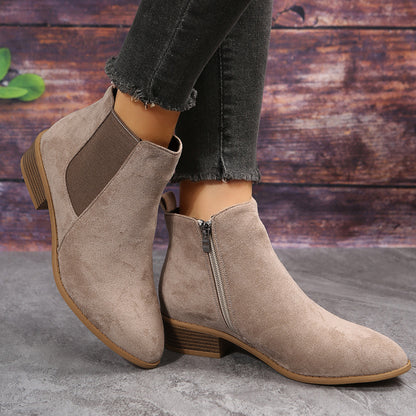 Bottines à bout pointu