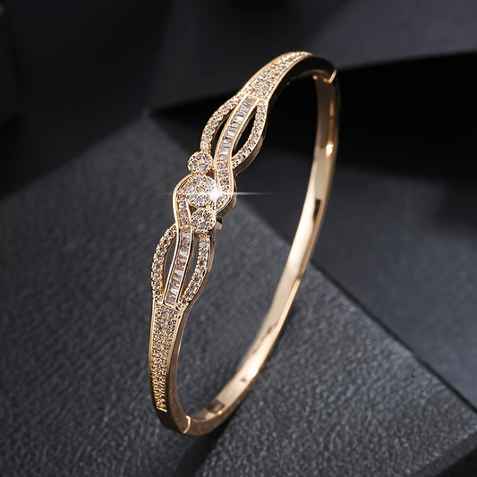 Bague raffinée étincelante