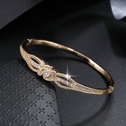 Bague raffinée étincelante