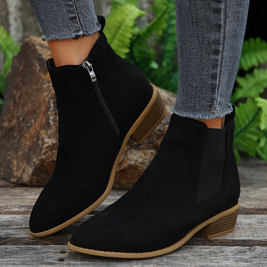 Bottines à bout pointu