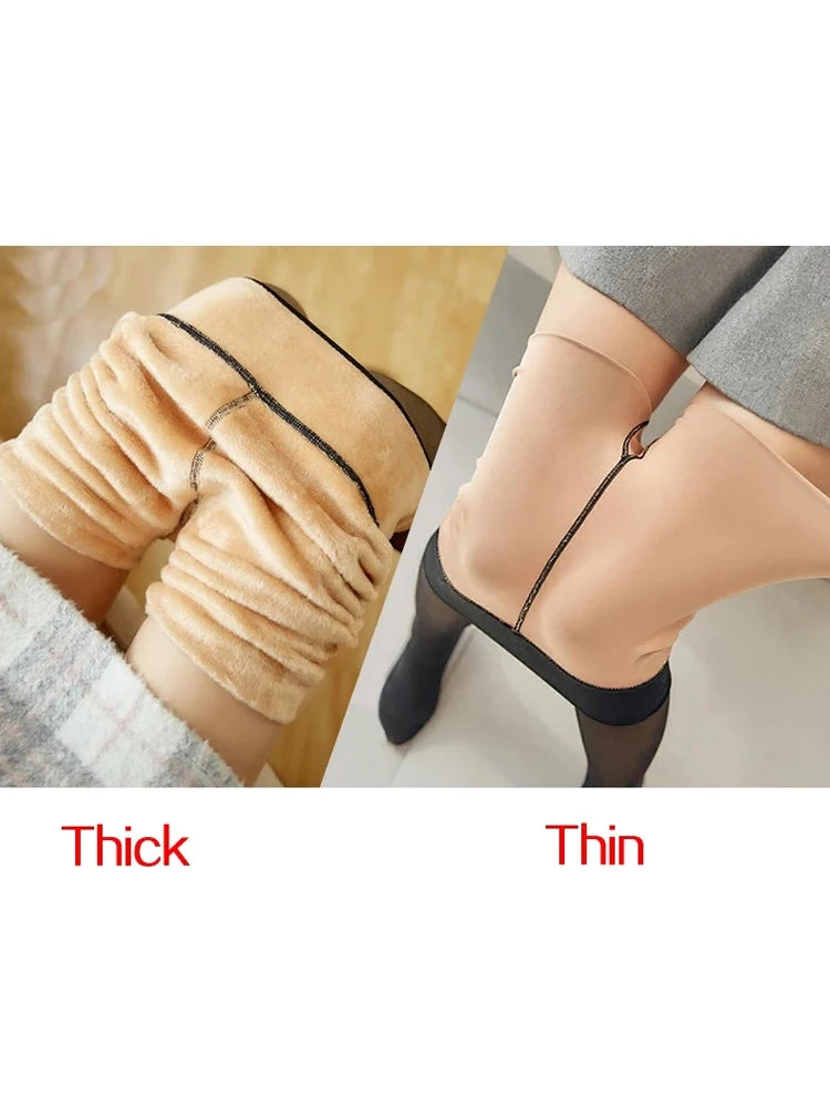 Collants thermiques polaire