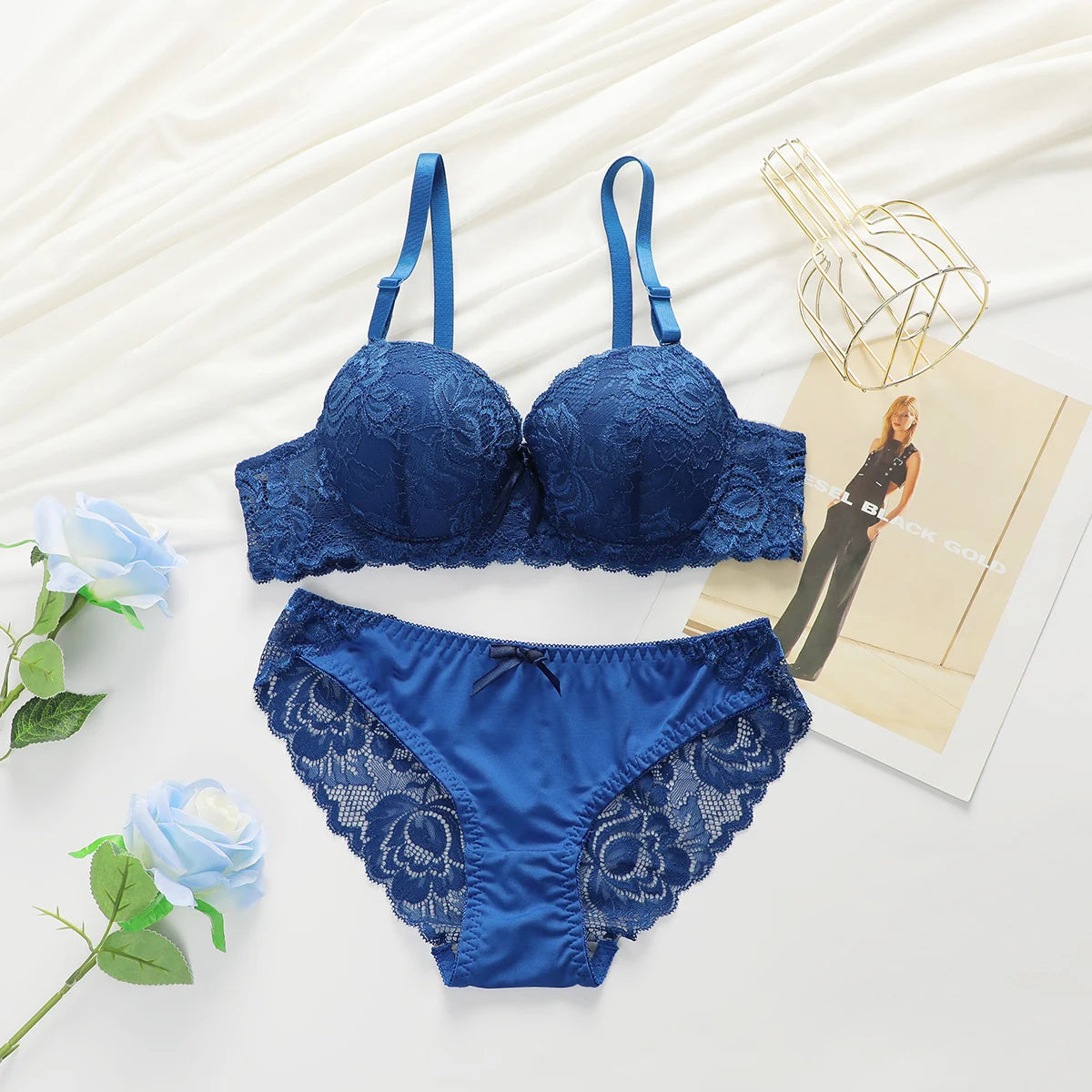 Ensemble de lingerie push up sexy
