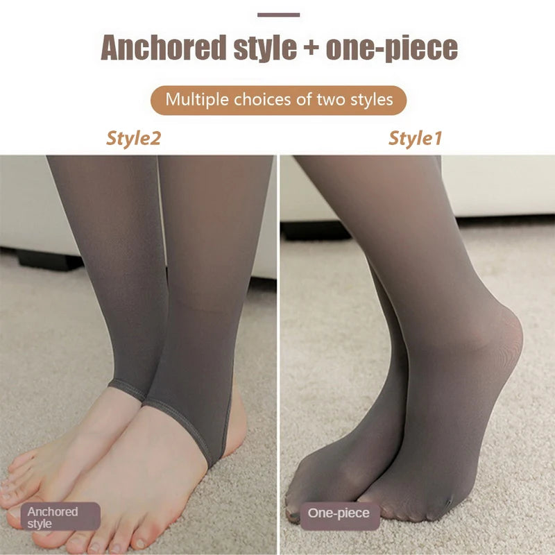 Collants thermiques polaire