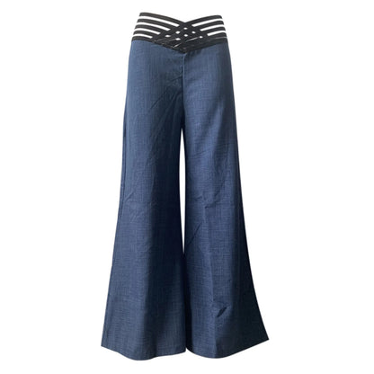 Pantalon évasé élégant