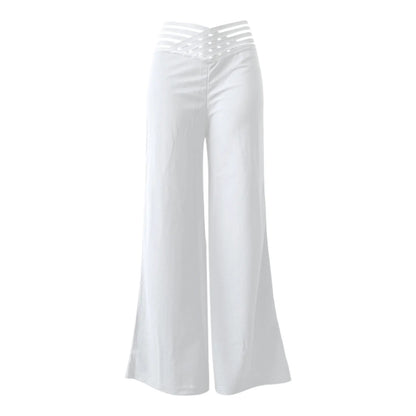 Pantalon évasé élégant
