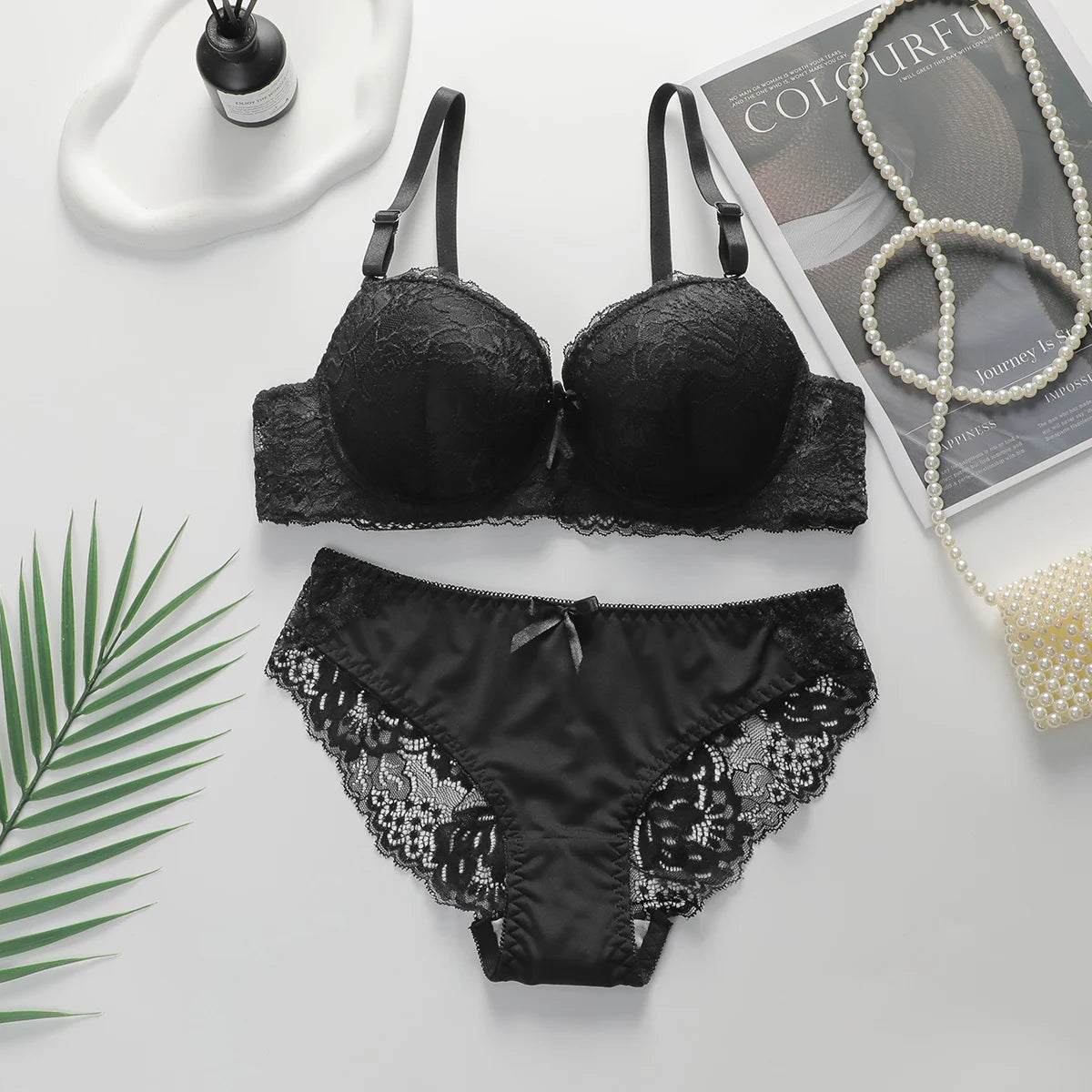 Ensemble de lingerie push up sexy