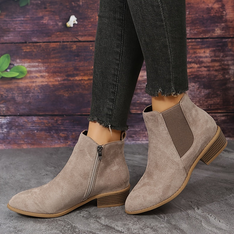Bottines à bout pointu